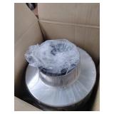 iPower 4 Inch 195 CFM Inline Fan Circulation Vent Blower, Air Carbon Filter and 8 Feet Flexible Ducting for Grow Tent Ventilation, Exhaust, 4" Fan & Filter, HVAC Heating Cooling