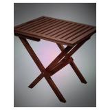 TAFELTJE INKLAPBAAR HOUT - 56X56X51 CM