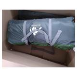 Backpacking Tents for 1/2/3 Person, AYAMAYA Lightweight Waterproof Camping Tunnel Tent with One Removable Bedroom & Vestibule Footprint, Ideal for 1-3 People Motorcycle Bikepacking Survival Expedition