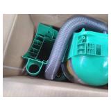 BISSELL COMMERCIAL, BGU1937T, 13 INCH UPRIGHT WITH TOOLS ON BOARD. DUST CUP, NO BAGS REQUIRED