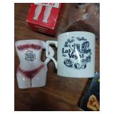 VTG Novelty Erotic Gag Gifts | Dolls, Two Card Decks, and Two Mugs | Mabel