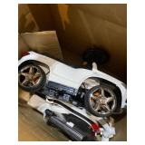 Best Ride On Cars 4 in 1 Mercedes Battery Powered Push Car, White