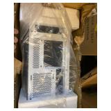 Cooler Master MasterBox TD500 Mesh White- ARGB PC Case with Tessellated Mesh, 3 x 120mm Pre-Installed Fans, Crystalline Glass Side Panel, Flexible Air Flow Configurations - White