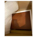 DÃ©cor Therapy Mid Century One Drawer Side Table Wood Light Walnut