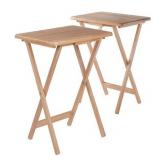 Alex 2-Piece Snack Table Set