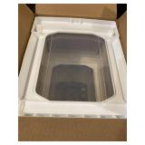 IRIS USA Medium 3-Drawer Cart with Organizer Top, White