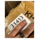 VECELO Modern Nightstand, End Table with flip Drawer and X-Design Side for Bedroom Living Room Office, Easy Assembly,Set of 2,Retro Brown