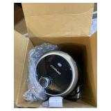 2.3 Quart Electric Air Fryer with Temperature Control, Timer, Auto Shut-Off, Non-Stick Tray, 1000W