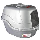 Natureâs Miracle Hooded Flip Top Litter Box, Oval, With Odor Control