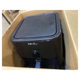 Instant Vortex 4-in-1 Basket Air Fryer with 4 Customizable One-Touch Cooking Programs, Digital Touchscreen, Large Non-Stick Fryer Basket, and 5.7 Quart Capacity, Black