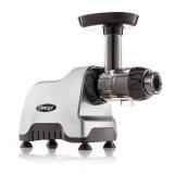 Omega Compact Slow Speed Multi-Purpose Nutrition Center Juicer, Silver, CNC80S