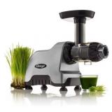 Omega Compact Slow Speed Multi-Purpose Nutrition Center Juicer, Silver, CNC80S