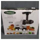 Omega Compact Slow Speed Multi-Purpose Nutrition Center Juicer, Silver, CNC80S