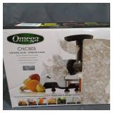 Omega Compact Slow Speed Multi-Purpose Nutrition Center Juicer, Silver, CNC80S