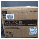 Gibson Soho Lounge Dinnerware set, Square, Celadon