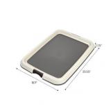 IRIS Medium Pet Training Pad Holder, Dark Gray
