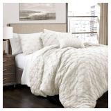 Ravello Pintuck 5-Piece King Comforter Set Bedding