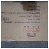 Maddie Faux Leather Barstool, 26" Counter Height, Brown