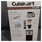 Cuisinart - Perfect Temp 12 Cup Coffeemaker - Black/Stainless