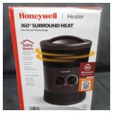 Honeywell - 360 Surround Fan-Forced Heater - Slate Gray