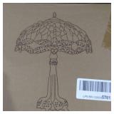 Empress Tiffany-Style 2 Light Dragonfly Table Lamp 16" Shade