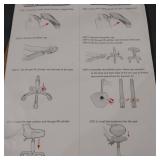 ROLLING OFFICE STOOL color- BLK