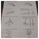 ROLLING OFFICE STOOL color- BLK