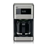 Braun - BrewSense 12-Cup Coffee Maker - Stainless Steel