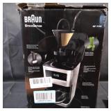 Braun - BrewSense 12-Cup Coffee Maker - Stainless Steel