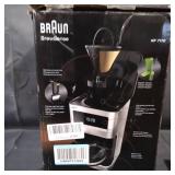 Braun - BrewSense 12-Cup Coffee Maker - Stainless Steel