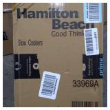 Hamilton Beach 33969 Set & Forget Digital 6 Qt Programmable Slow Cooker Crockpot