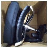 OFFICE CHAIR BLACK ADJUSTABLE 1 TOUCH