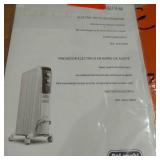 ELECTRIC OIL FILLED RADIATOR SPACE HEATER