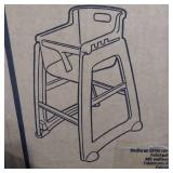 Rubbermaid FG781408BLA Sturdy Chair Hi-Chair Without Wheels