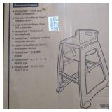 Rubbermaid FG781408BLA Sturdy Chair Hi-Chair Without Wheels