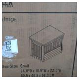 ECOFLEXÂ® Dog Crate End Table - Russet Small