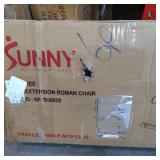 Sunny Health and Fitness 45 Degree Hyperextension Roman Chair