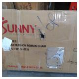 Sunny Health and Fitness 45 Degree Hyperextension Roman Chair