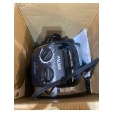 Palma 8 in. W x 12.5 in. D x 11 in. H Greenhouse Heater with Digital Thermostat, 120 sq. ft. Shed Accessories, Black