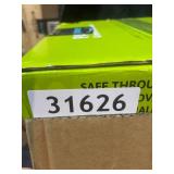 Palma 8 in. W x 12.5 in. D x 11 in. H Greenhouse Heater with Digital Thermostat, 120 sq. ft. Shed Accessories, Black