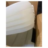 IRIS USA TB-17 19 Quart Stack & Pull Box, Multi-Purpose Storage Bin, 6 Pack, Pearl