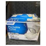 Camco 2.6-Gallon Portable Travel Toilet-Designed for Camping, RV, Boating and Other Recreational Activities