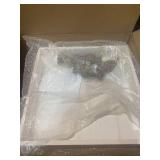 DAILY RITMO LARGE WHITE WOOD DECORATIVE DISPLAY TRAY WITH LEGS SET OF 2