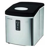 Frigidaire - 14" 26-Lb. Freestanding Icemaker - Stainless steel