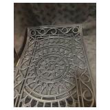 BLACK FRONT DOOR MAT FOR OUTSIDE