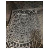 BLACK FRONT DOOR MAT FOR OUTSIDE