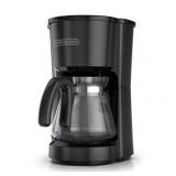 BLACK+DECKER 5-Cup* Coffee Maker, Compact Design, Black, CM0700B