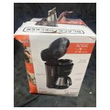 BLACK+DECKER 5-Cup* Coffee Maker, Compact Design, Black, CM0700B
