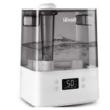 LEVOIT Humidifiers for Bedroom Large Room Home, Smart Wifi Alexa Control, 6L Top Fill Cool Mist for Baby and Plants, Ultrasonic, Essential Oil Diffuser, Customized Humidity, Night Light, Quiet, Gray