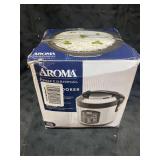 Aroma Arc-954SBD 8 Cup Cooked Digital Rice Cooker, Multicooker Food Steamer